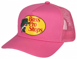 Bass Pro Shops Mesh Trucker Cap Pink