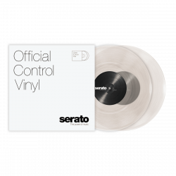 10" Serato Control Vinyl Clear Pair