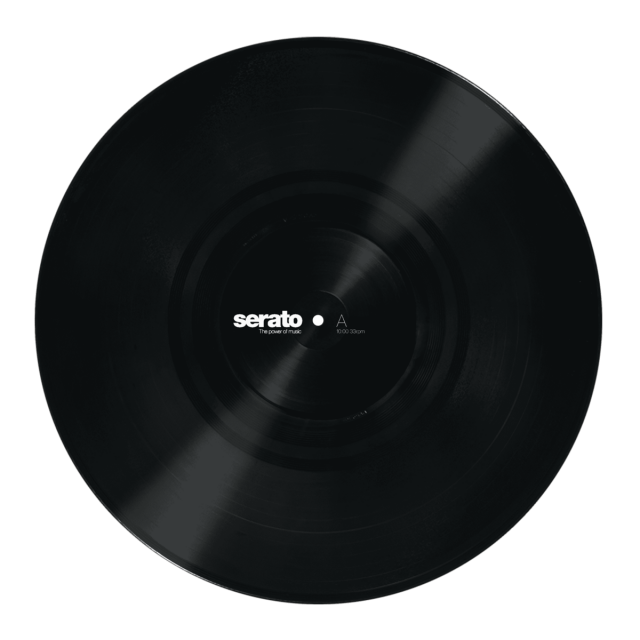 12インチ Serato Control Vinyl [Black] 2枚組 セラート コントロール バイナル レコード