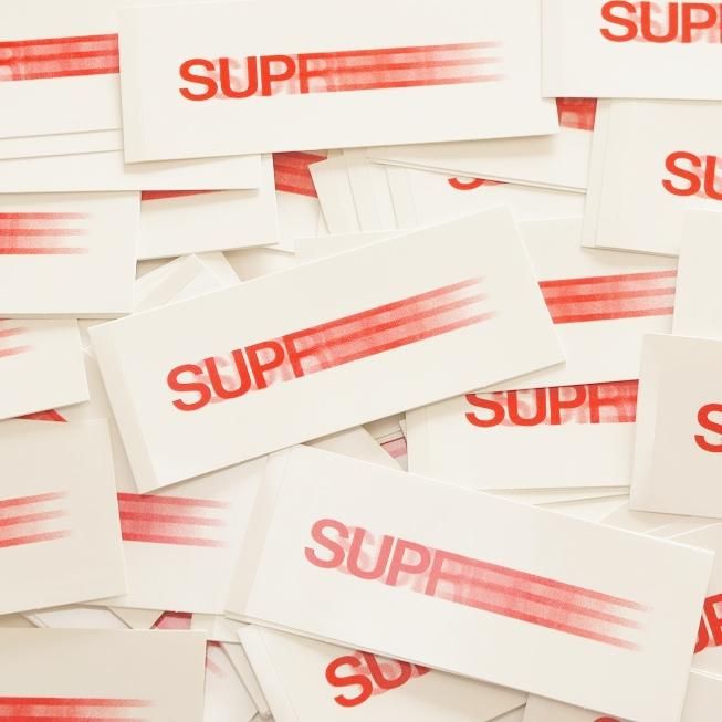 Supreme MOTION Logo Sticker - Supreme 通販 Online Shop A-1
