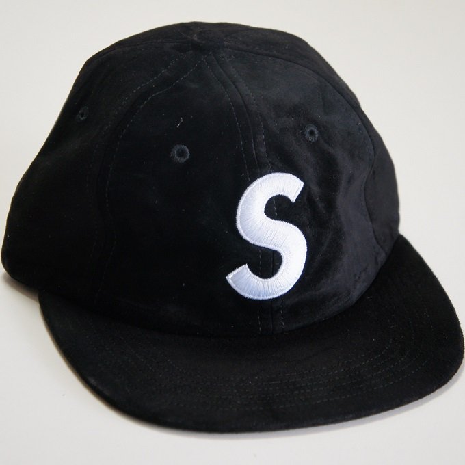 6453 Supreme Suede S Logo 6-Panel Gray雑貨屋オレンジ_帽子
