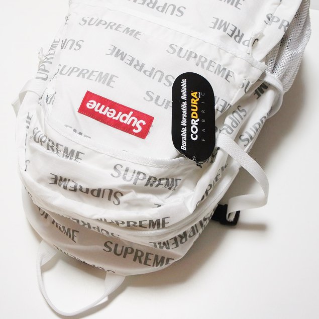 Supreme Box Logo 3M Reflective Repeat Backpack - Supreme 通販 Online Shop A-1  RECORD