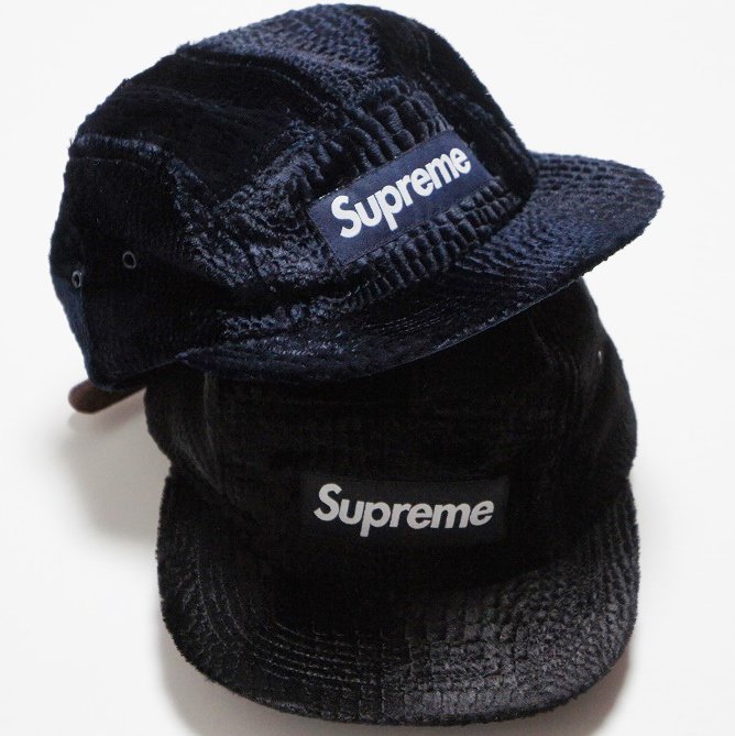 Supreme Box Logo Croc Embossed Velvet Camp Cap - Supreme 通販