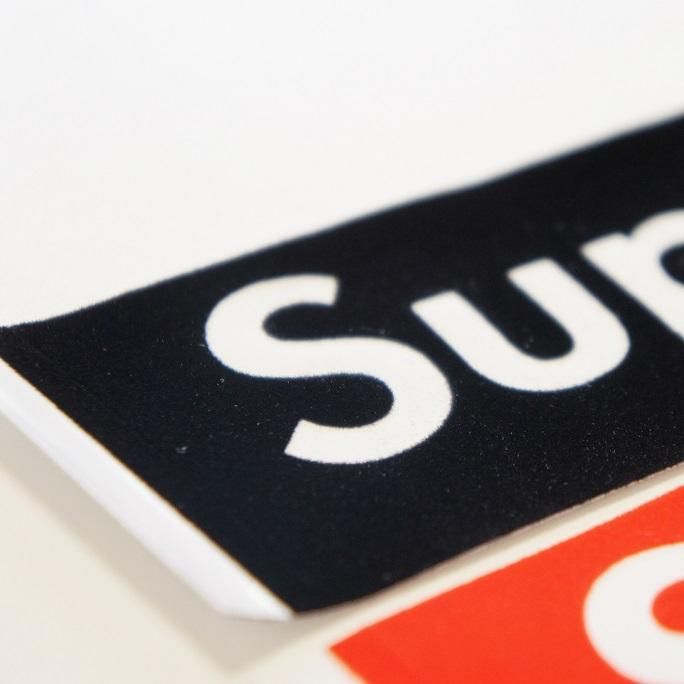 Supreme Flocking Box Logo Sticker - Supreme 通販 Online Shop