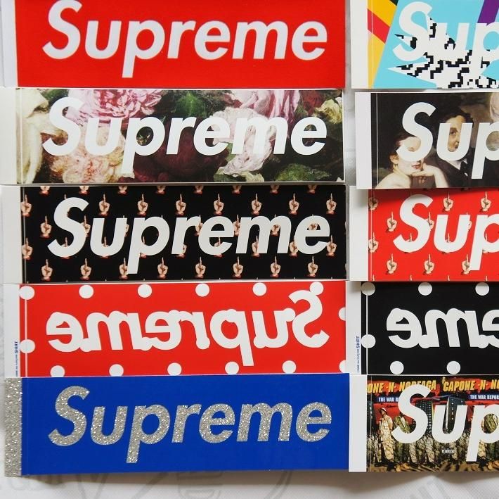 SUPREME BOX ステッカー - 小物