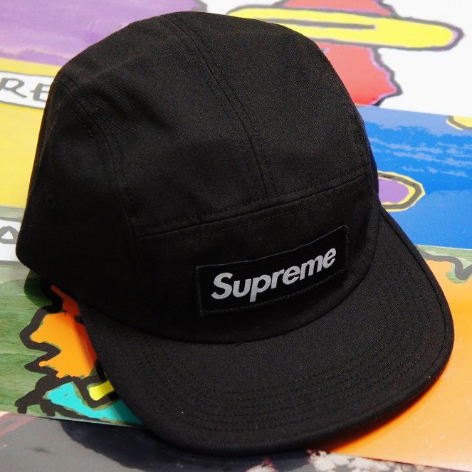 Supreme Box Logo NYCO Twill Camp Cap<img class='new_mark_img2' src='https://img.shop-pro.jp/img/new/icons47.gif' style='border:none;display:inline;margin:0px;padding:0px;width:auto;' />