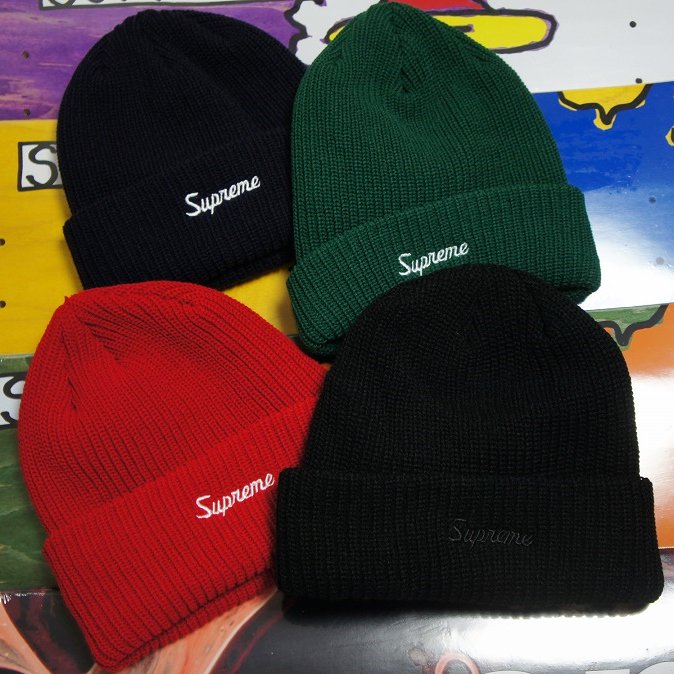 Supreme Loose Gauge Beanie<img class='new_mark_img2' src='https://img.shop-pro.jp/img/new/icons47.gif' style='border:none;display:inline;margin:0px;padding:0px;width:auto;' />