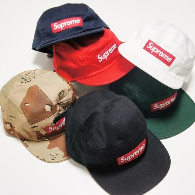Supreme Box Logo Washed Chino Twill Camp Cap - Supreme 通販