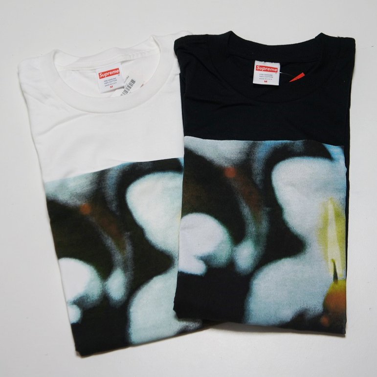 Supreme candle 2024 tee black