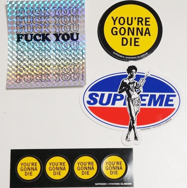 Supreme ステッカーセット - Supreme 通販 Online Shop A-1 RECORD