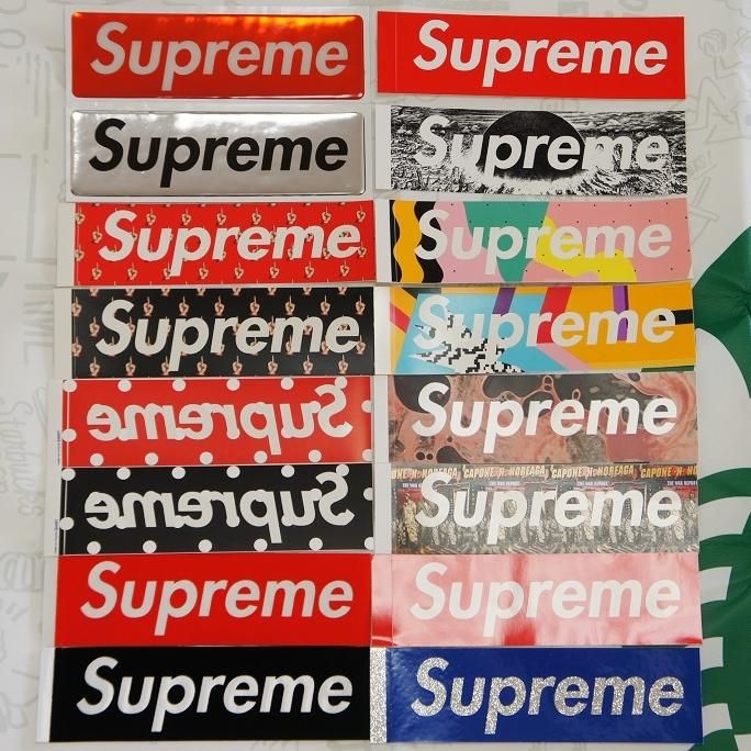 Supreme　ボックスロゴステッカー