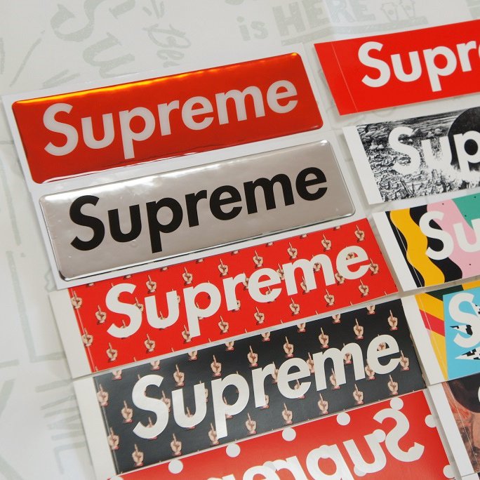 Supreme ボックスロゴステッカー - Supreme 通販 Online Shop A-1 RECORD