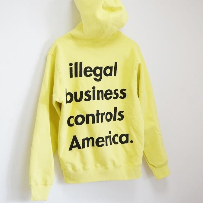 新品未使用タグ付 supreme illegal business hooded Supreme Illegal Business Hooded Sweatshirt Red Men's - SS18 - US