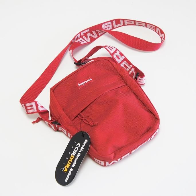 Supreme・バッグ・Shoulder bag ショルダーバッグ ナイロン 赤