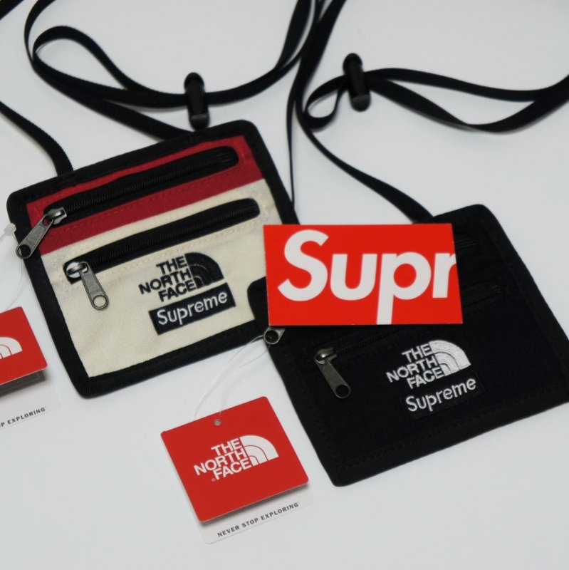 Supreme the north face expedition travel wallet black sale