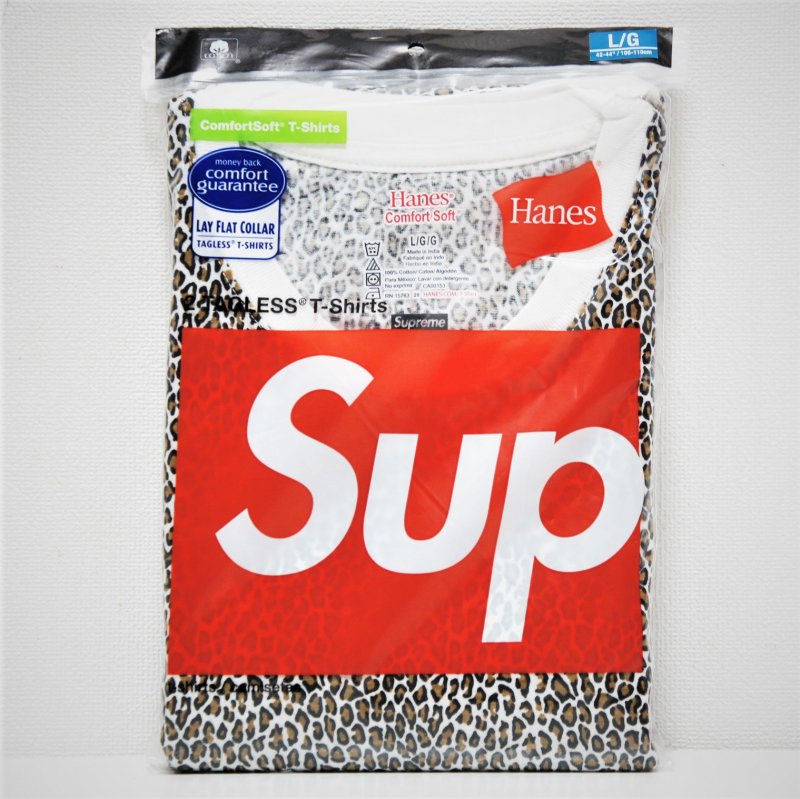 Supreme Hanes Leopard Tagless Tee<img class='new_mark_img2' src='https://img.shop-pro.jp/img/new/icons15.gif' style='border:none;display:inline;margin:0px;padding:0px;width:auto;' />