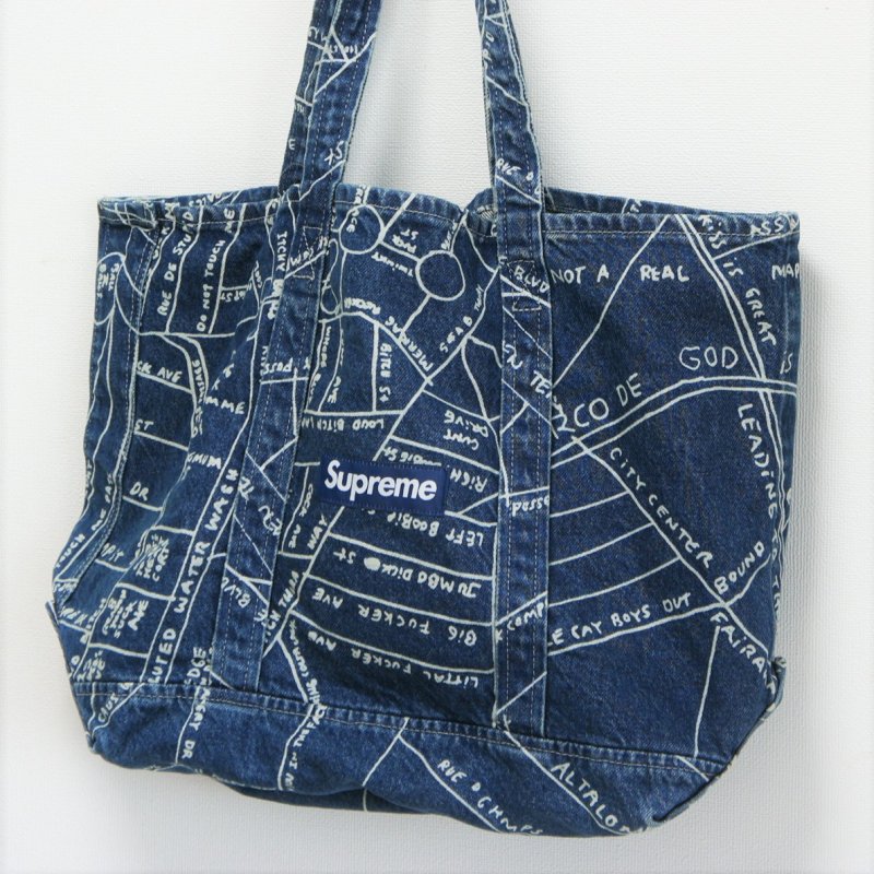 Supreme Gonz Map Denim Tote - Supreme 通販 Online Shop A-1