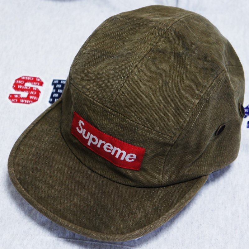 Supreme Washed Canvas Camp Cap <img class='new_mark_img2' src='https://img.shop-pro.jp/img/new/icons47.gif' style='border:none;display:inline;margin:0px;padding:0px;width:auto;' />
