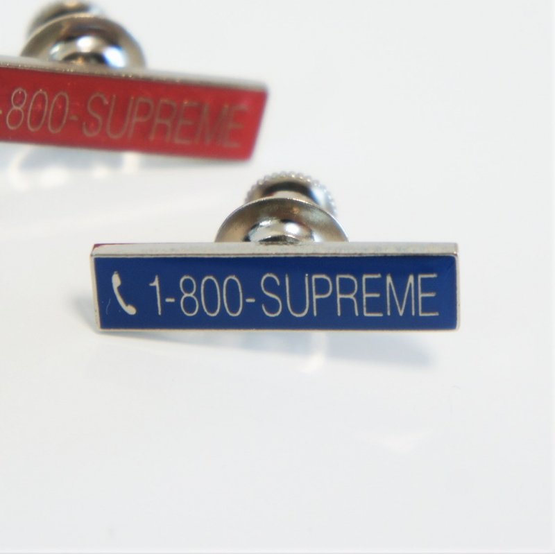 Supreme 1-800 Pin - Supreme 通販 Online Shop A-1 RECORD