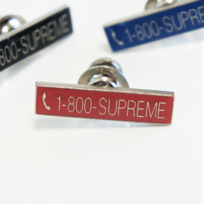 Supreme 1-800 Pin - Supreme 通販 Online Shop A-1 RECORD