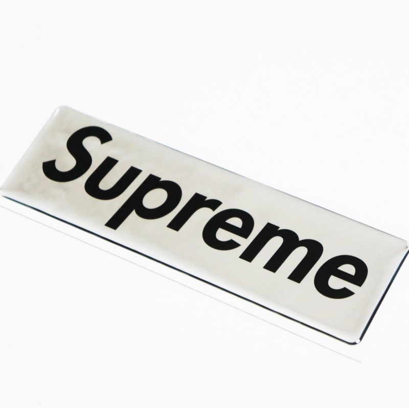 Supreme Raised Plastic Box Logo Sticker - Supreme 通販 Online Shop A-1 RECORD