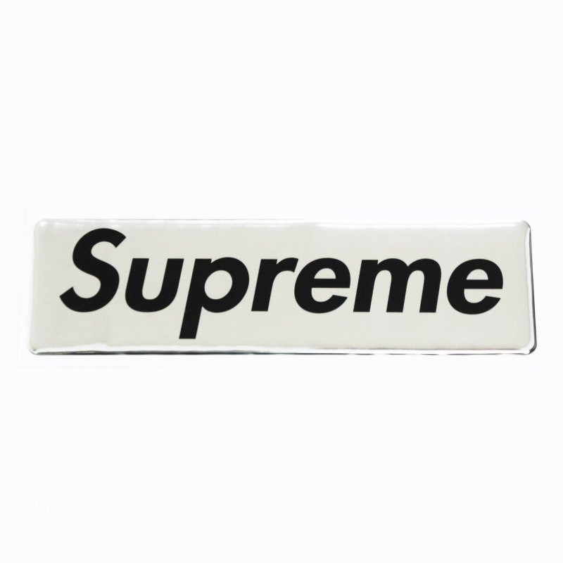 Supreme Raised Plastic Box Logo Sticker - Supreme 通販 Online Shop A-1 RECORD