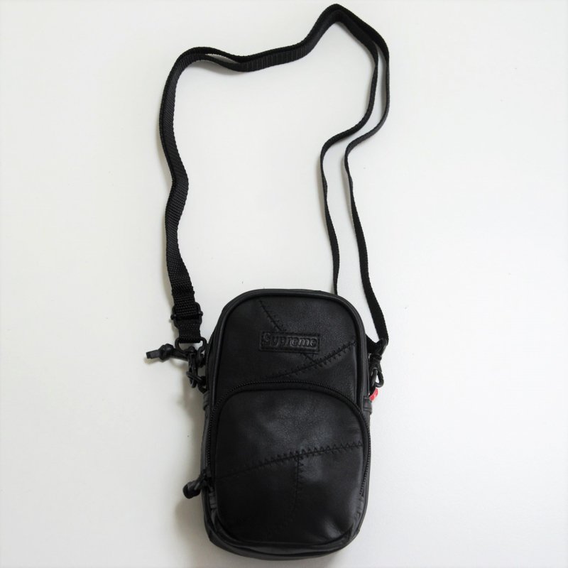 シュプリーム  Patchwork Leather Shoulder Bag