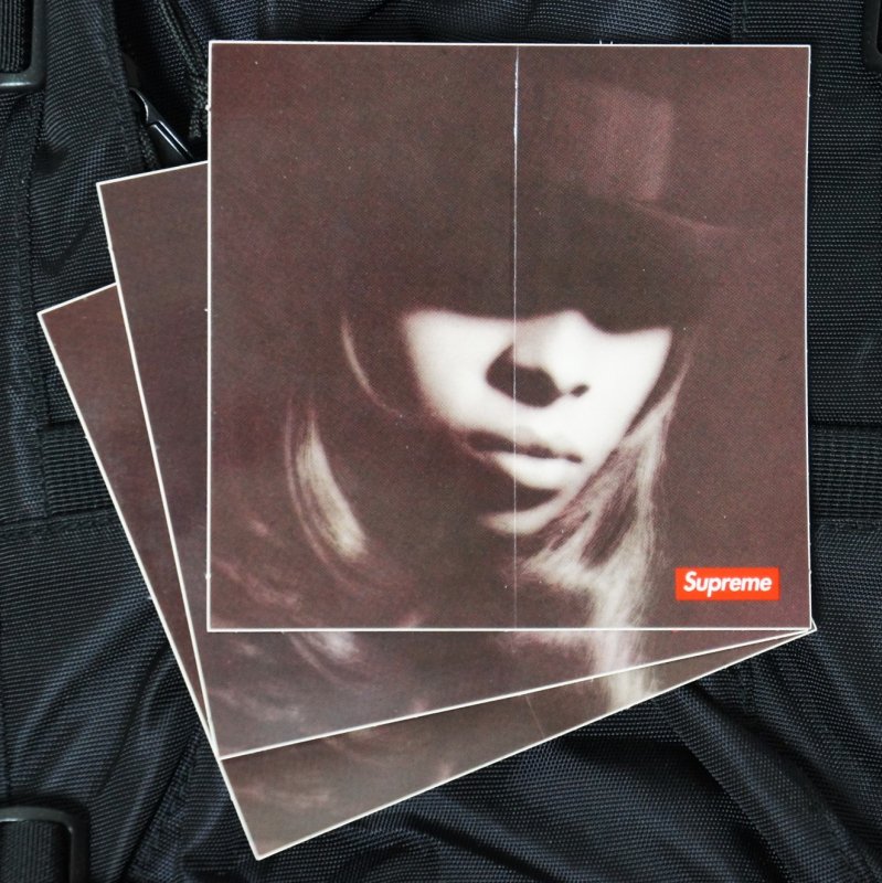 Supreme Mary J. Blige ステッカー - Supreme 通販 Online Shop A-1 RECORD