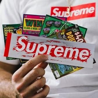 Supreme Scratch Box Logo ステッカー - Supreme 通販 Online Shop A-1 RECORD