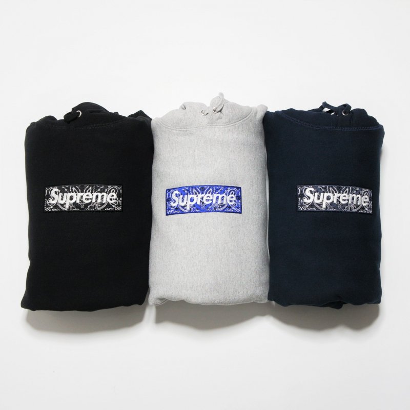 Supreme Bandana Box Logo Hooded Sweatshirt - Supreme 通販 Online 