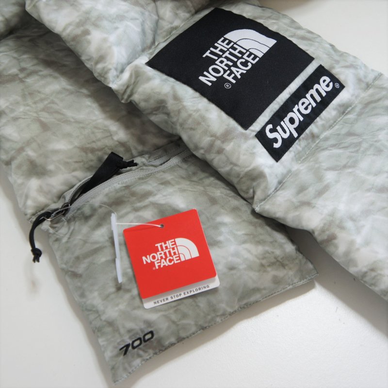 Supreme The North Face Paper Print 700 Fill Down Scarf - Supreme ...