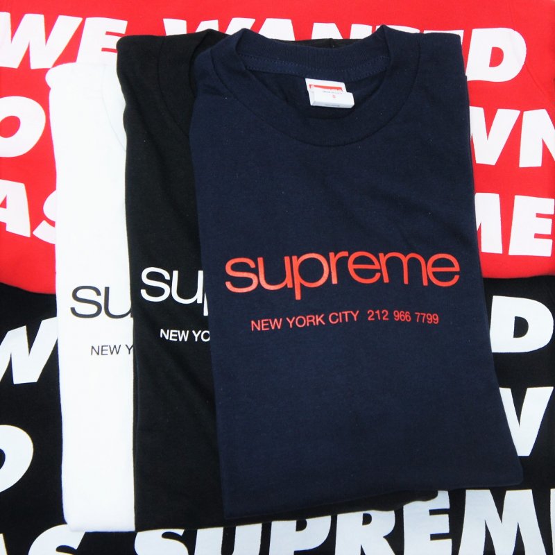 Supreme Shop Tee - Supreme 通販 Online Shop A-1 RECORD