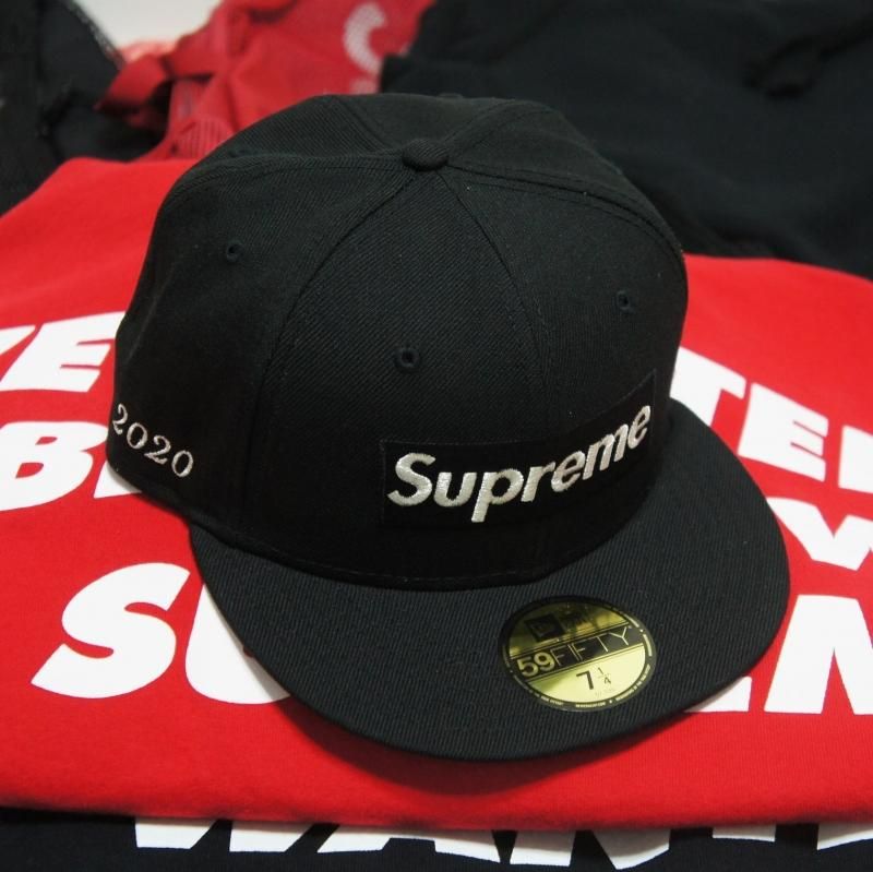 シュプリーム $1M Metallic Box Logo New Era Cap | mawadgroup.com