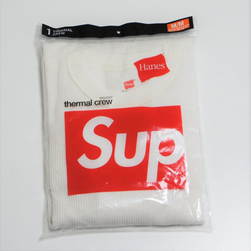 Supreme Hanes Thermal Crew<img class='new_mark_img2' src='https://img.shop-pro.jp/img/new/icons47.gif' style='border:none;display:inline;margin:0px;padding:0px;width:auto;' />