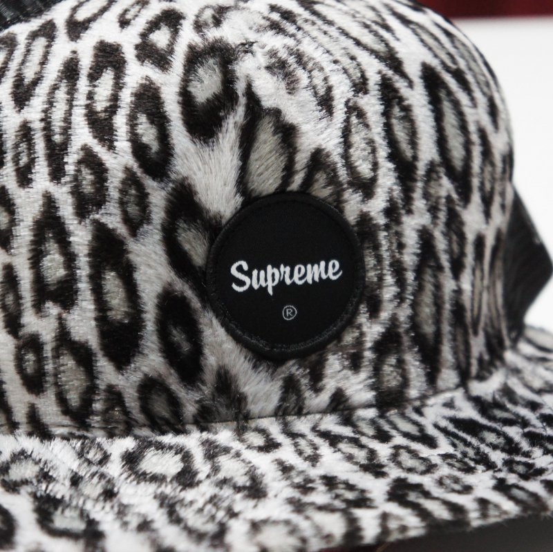 supreme Leopard Mesh Back 5-Panel cap