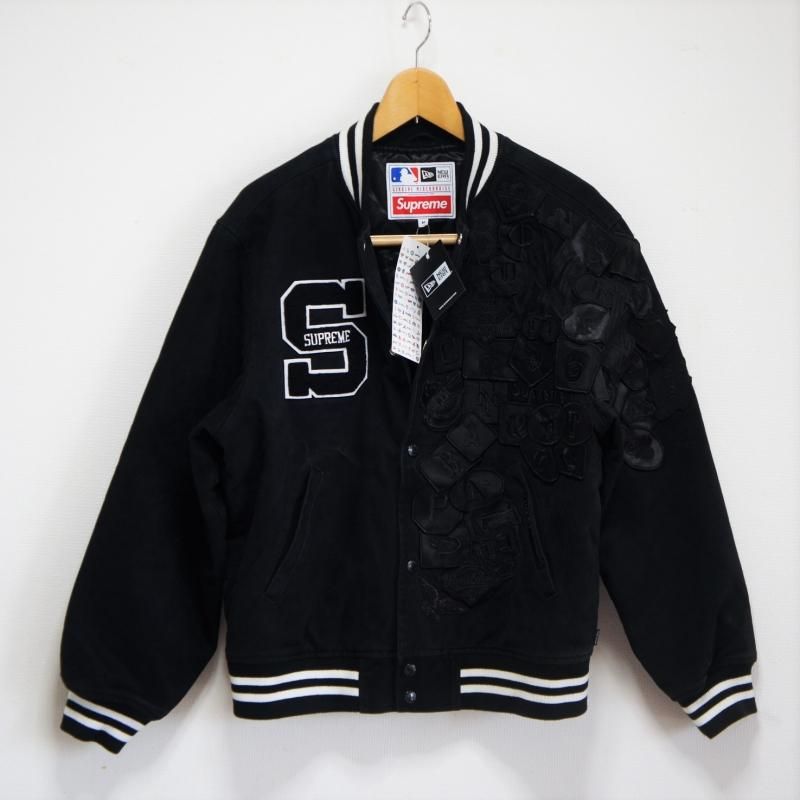 supreme×ニューエラ(MLB Versity Jacket) Sサイズ - スタジャン