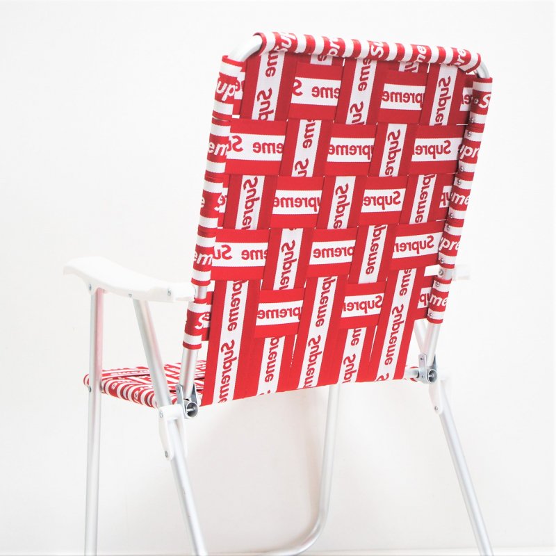 supreme Lawn chair red