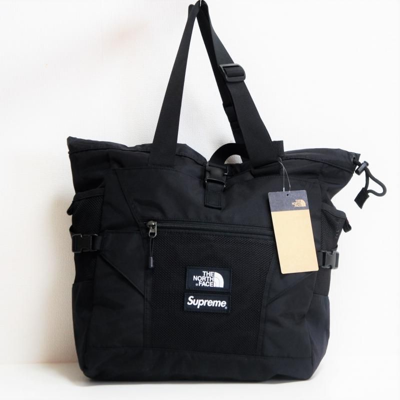 ブラック Supreme ノースフェイス Adventure Tote