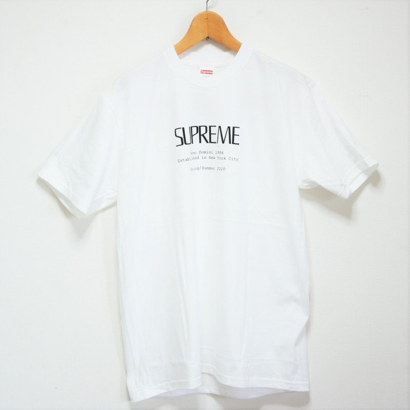 Tシャツ/カットソー(半袖/袖なし)Supreme Anno Domini Tee 黒 S
