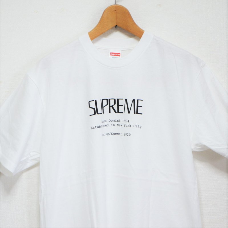Supreme Anno Domini Tee - Supreme 通販 Online Shop A-1 RECORD