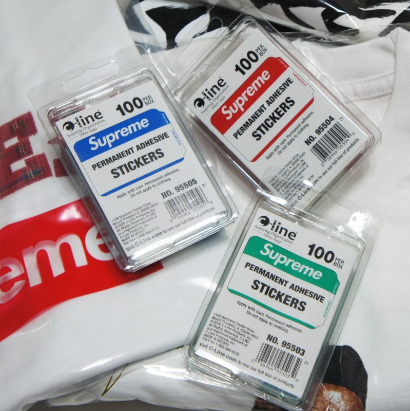 Supreme Name Badge Sticker - Supreme 通販 Online Shop A-1 RECORD