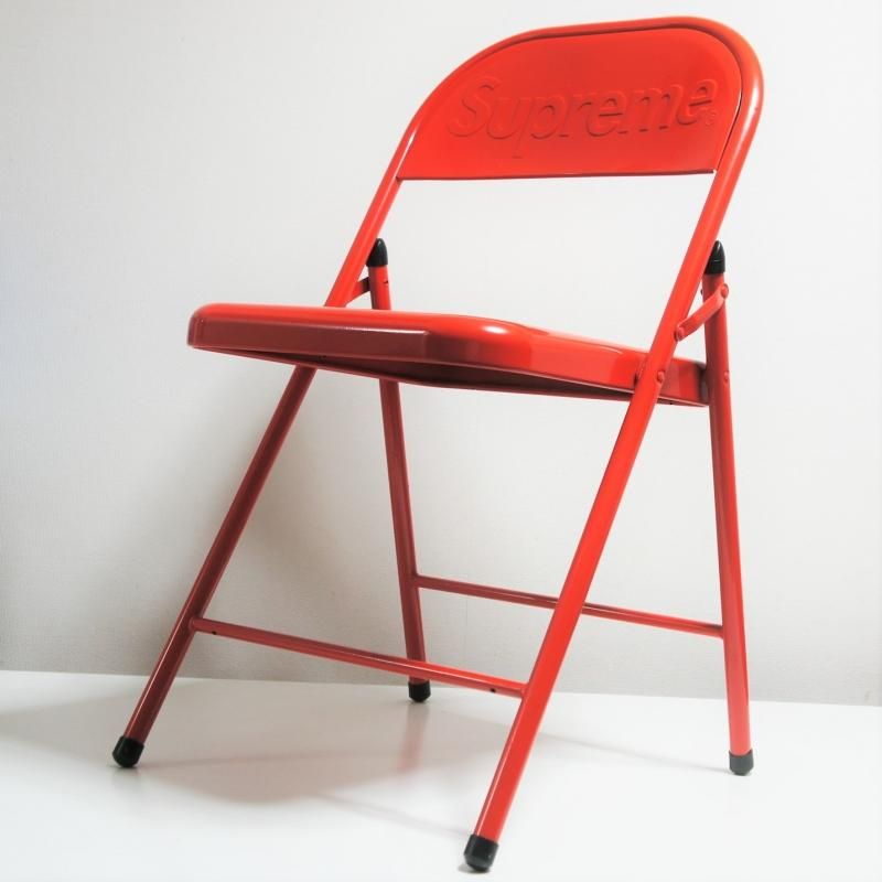 supreme metal folding chair イス