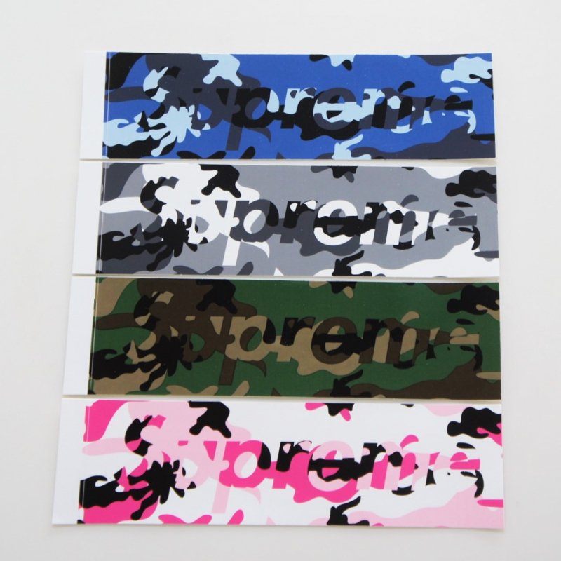 Supreme Camo Box Logo Sticker 2020FW Week1 - Supreme 通販 Online