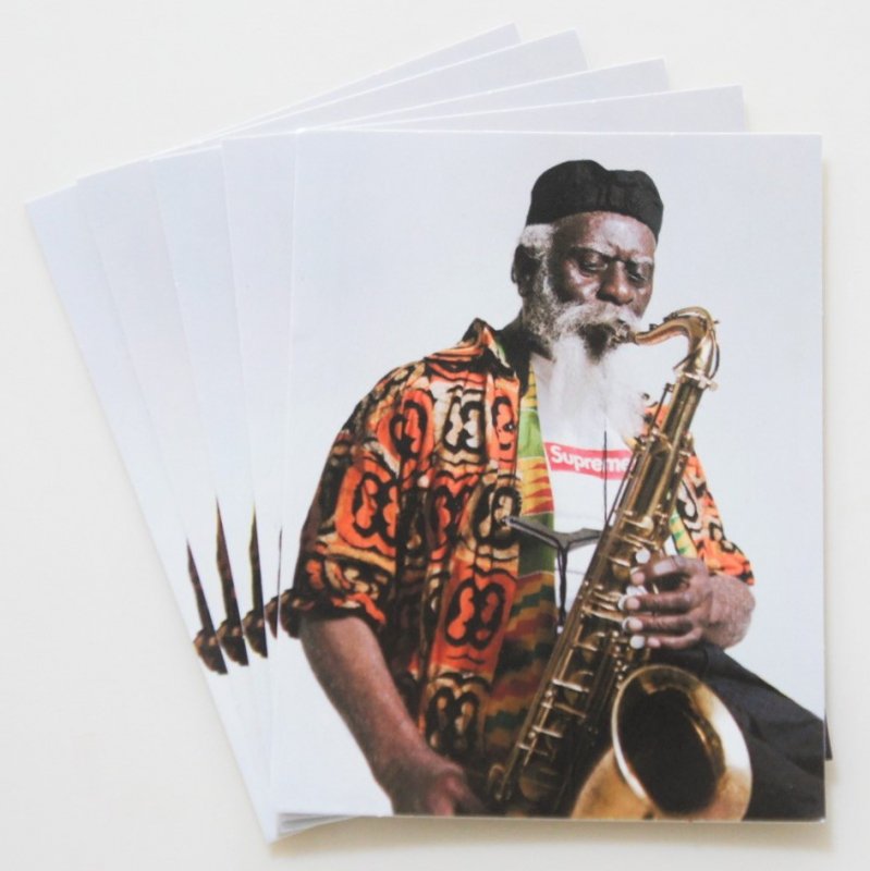 Supreme Pharoah Sanders Tee Sticker - Supreme 通販 Online Shop A-1 ...