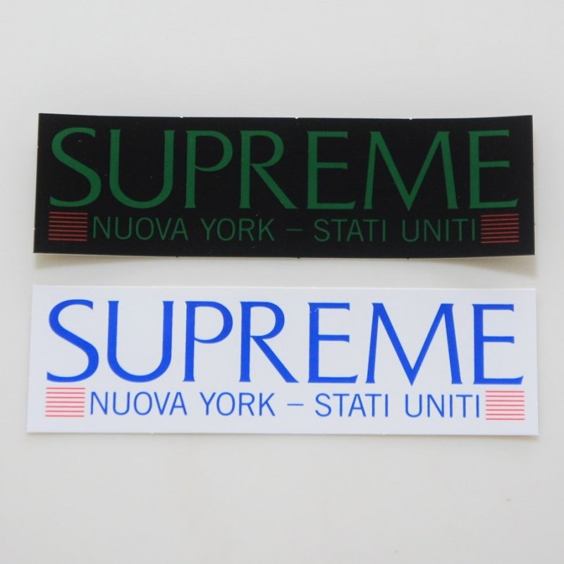 Supreme Nuova York Tee Sticker <img class='new_mark_img2' src='https://img.shop-pro.jp/img/new/icons15.gif' style='border:none;display:inline;margin:0px;padding:0px;width:auto;' />