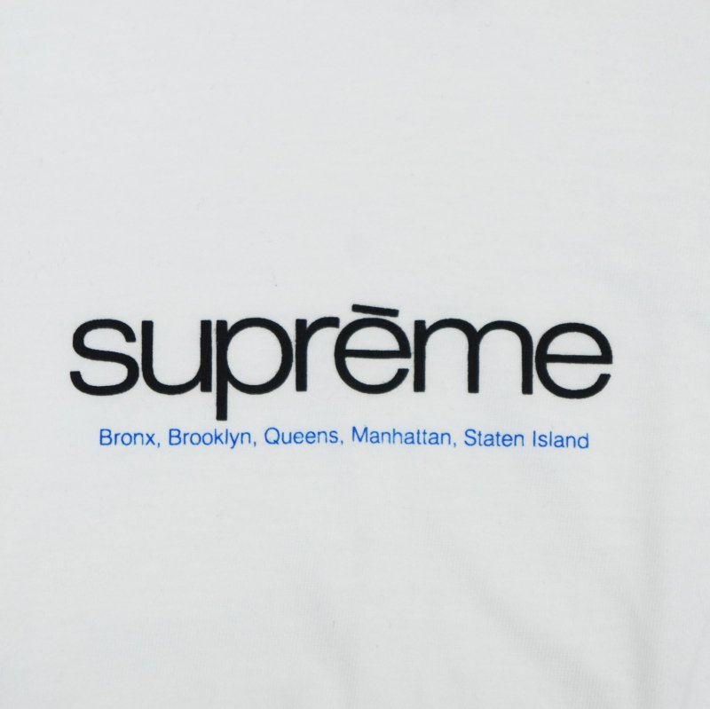 Supreme Five Boroughs Tee - Supreme 通販 Online Shop A-1 RECORD