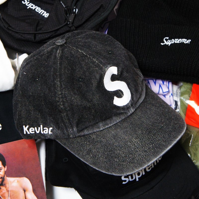Supreme Kevlar™ Denim S Logo 6-Panel - Supreme 通販 Online Shop A ...