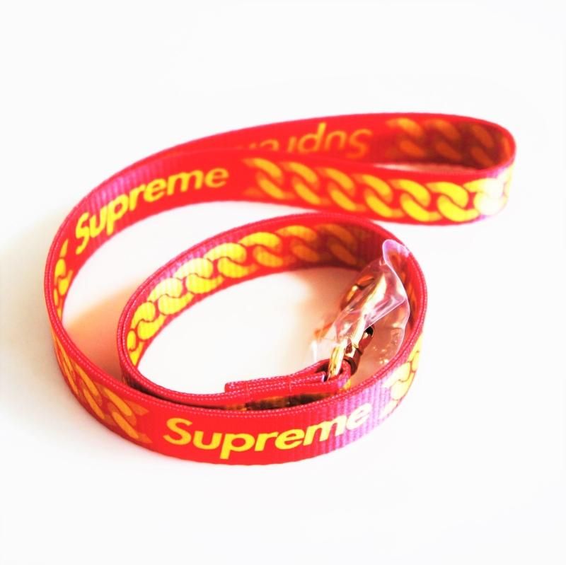 Supreme Cuban Links Lanyard "Red"ネックレス