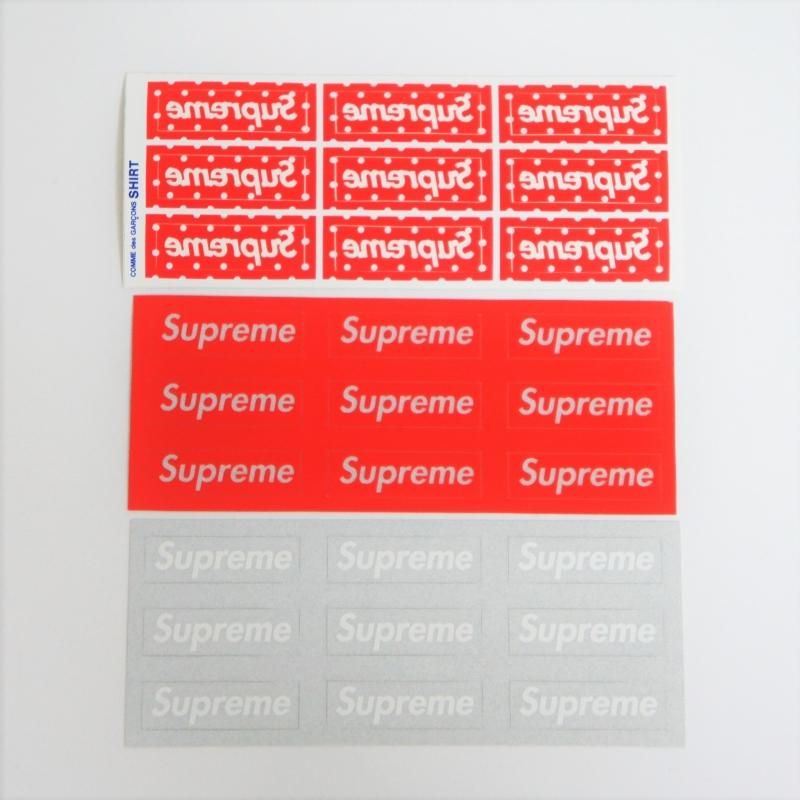 Supreme ボックスロゴ ステッカー セット - 小物