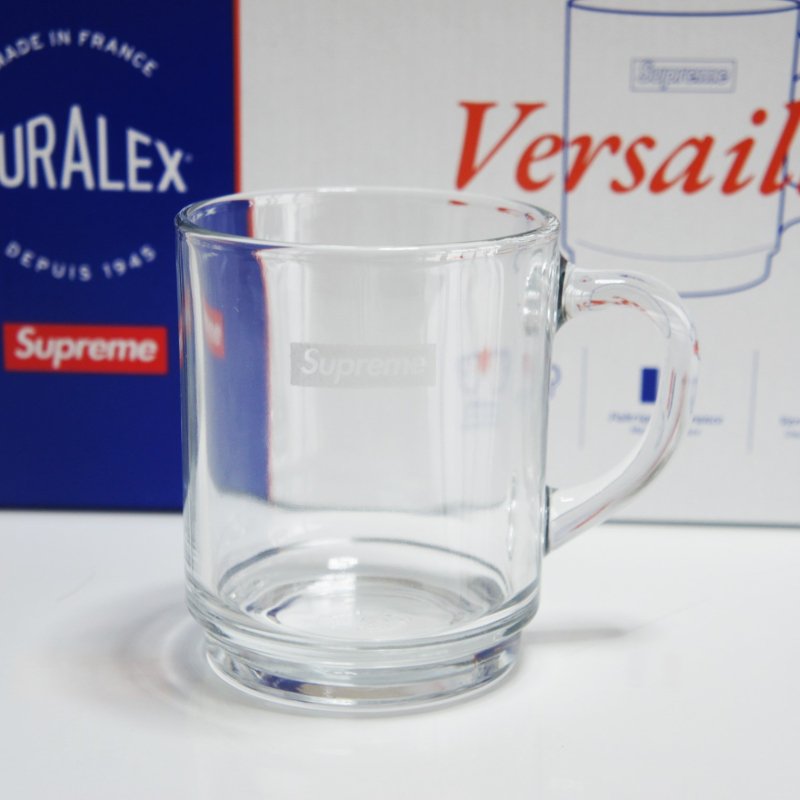 supreme duralex glass mug マグカップ 3個セットインテリア/住まい/日用品